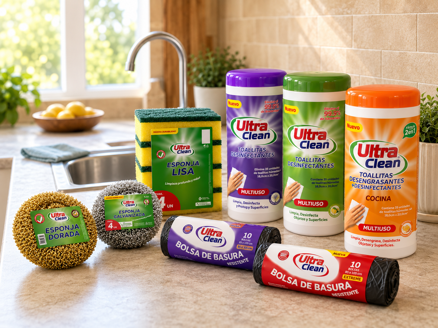 Productos de limpieza para cocina Ultra Clean