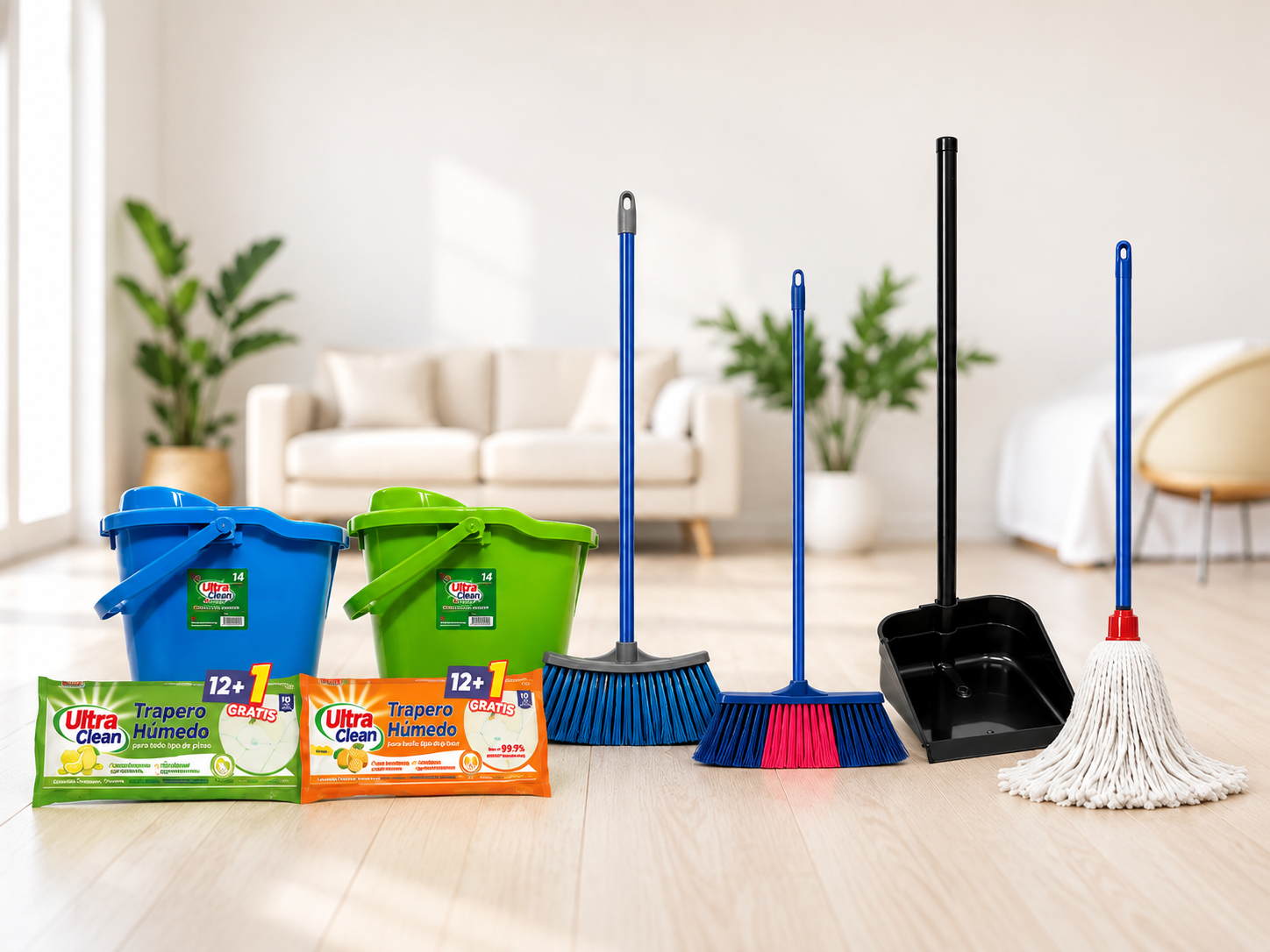 Productos de limpieza para interior y exterior Ultra Clean